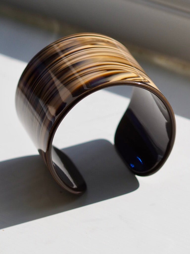 Acetate bangle - autumn colours - Natalia Willmott