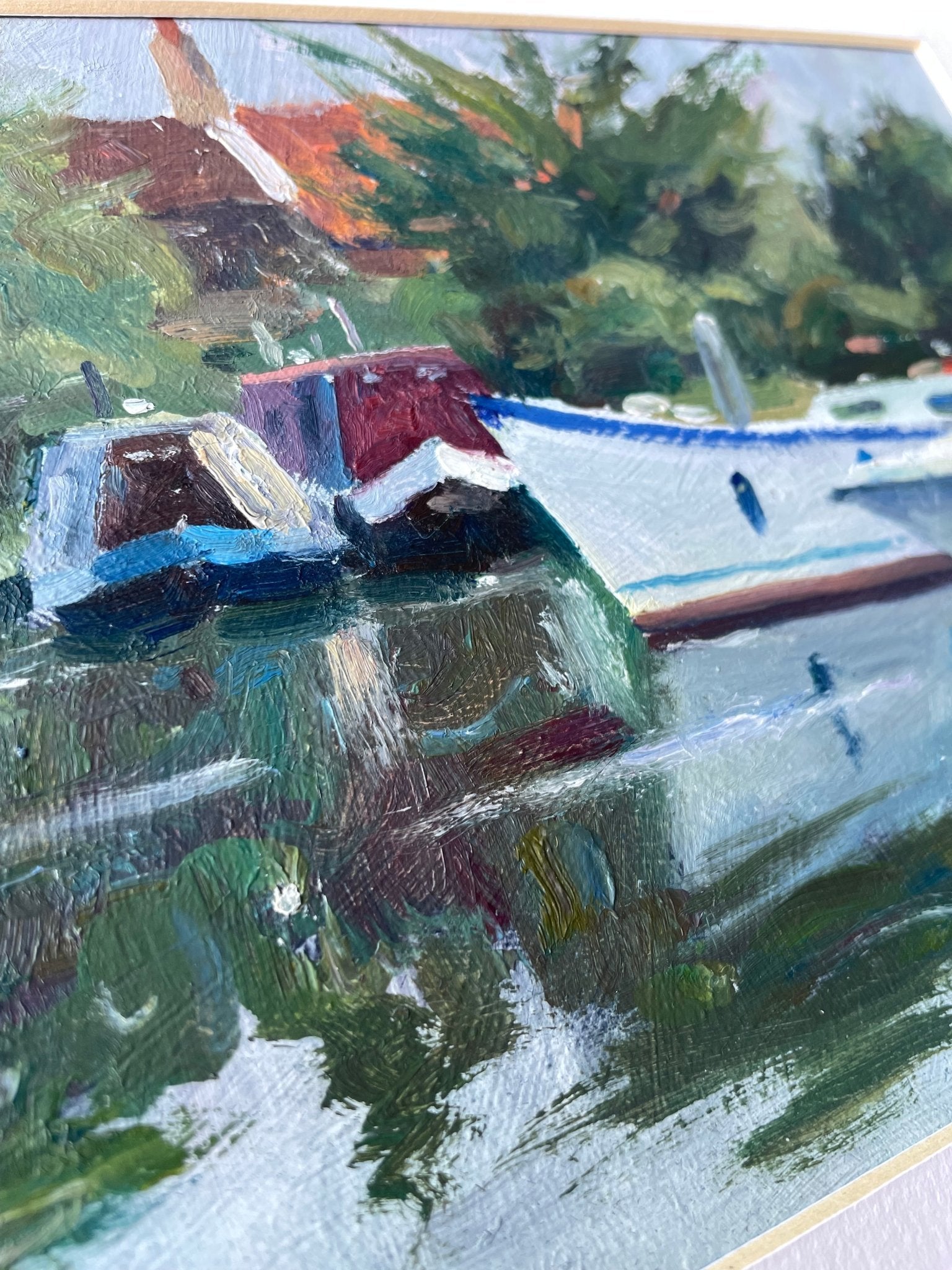 Boats "Overcast day" by Chris Slater - Natalia Willmott
