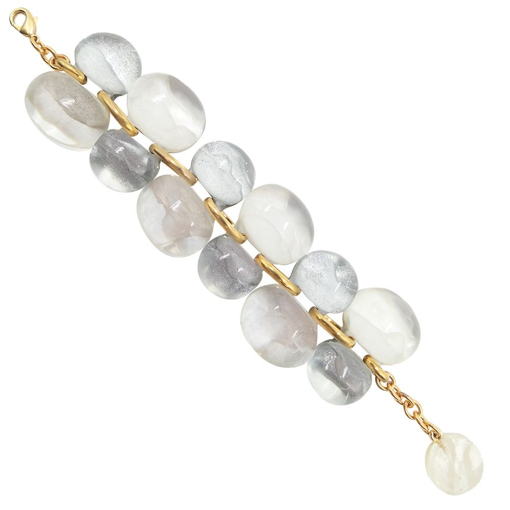 Bracelet "Bulles" Andrea Nacre Mother of Pearl - Natalia Willmott