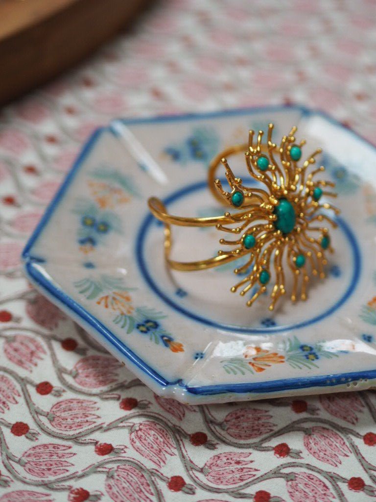 Cuff/Manchette "Sunshine"by Sylvia Toledano - Natalia Willmott