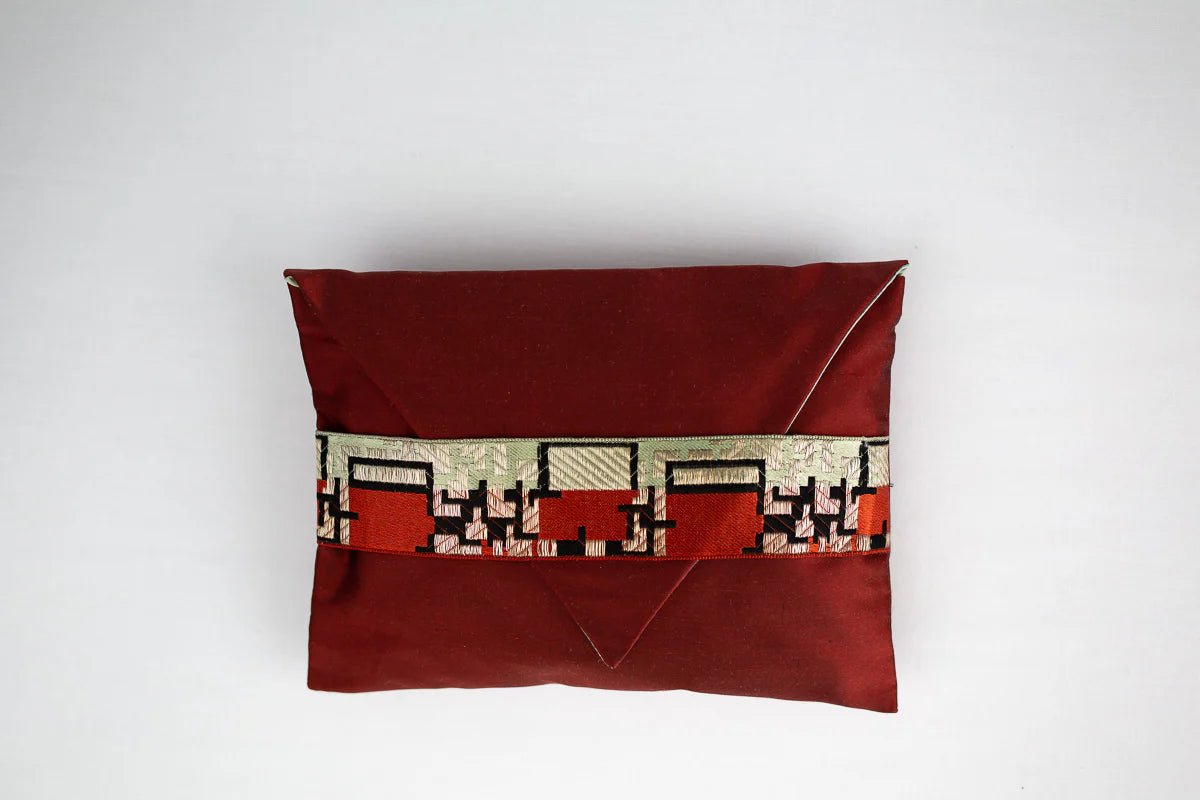 "DECO" INCENSE SILK ENVELOPE CUSHION by My Billet Doux - Natalia Willmott