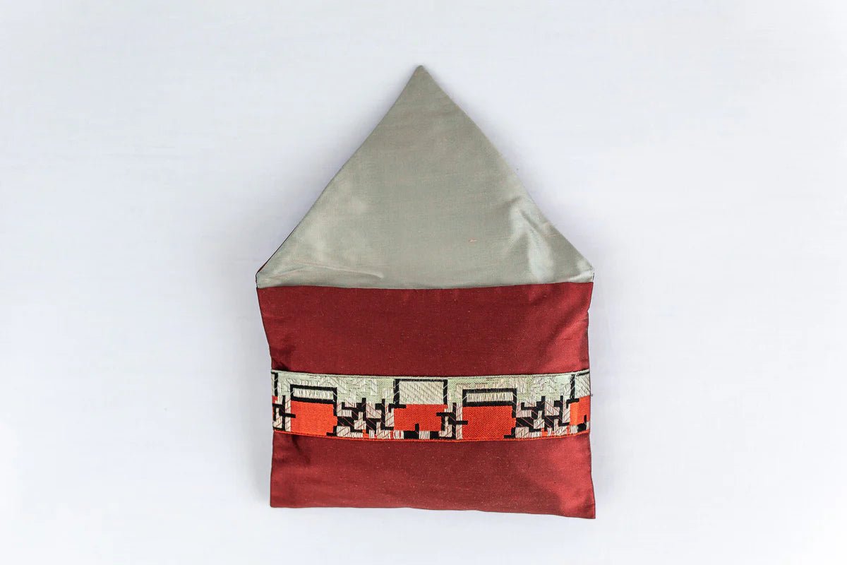 "DECO" INCENSE SILK ENVELOPE CUSHION by My Billet Doux - Natalia Willmott