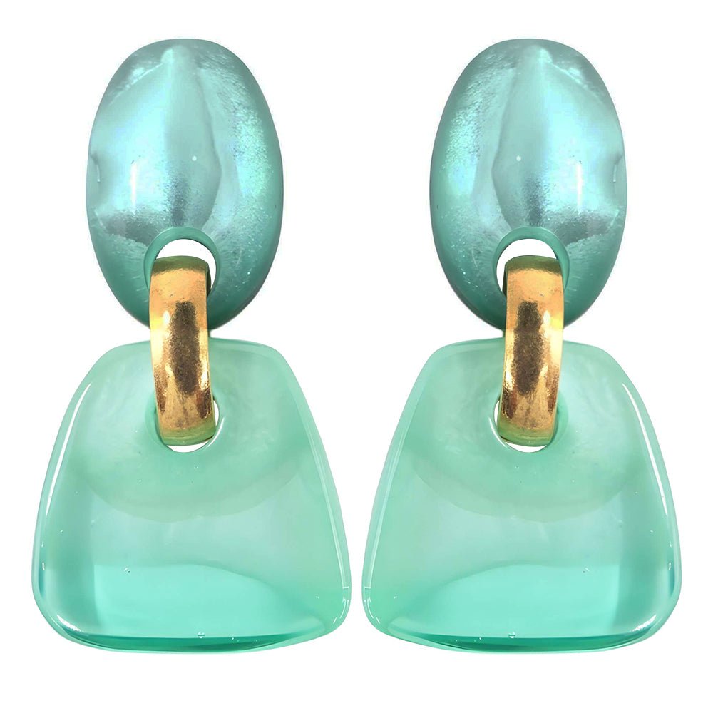 Earrings "Chloe" spearmint - Natalia Willmott