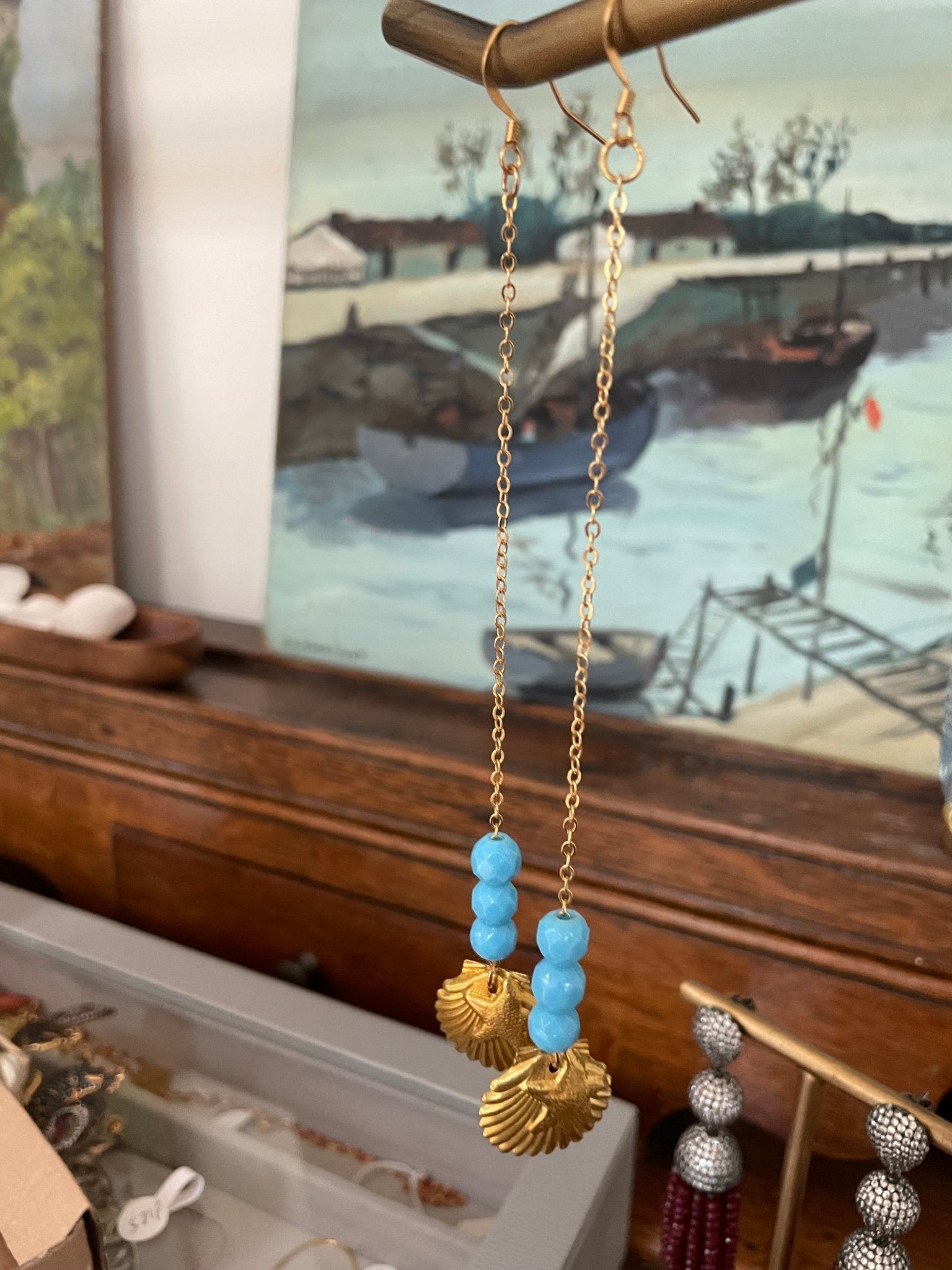 Earrings shell - Natalia Willmott