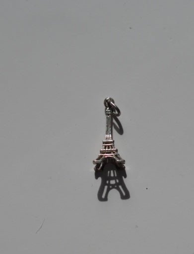 Eiffel Tower vintage silver charm - Natalia Willmott