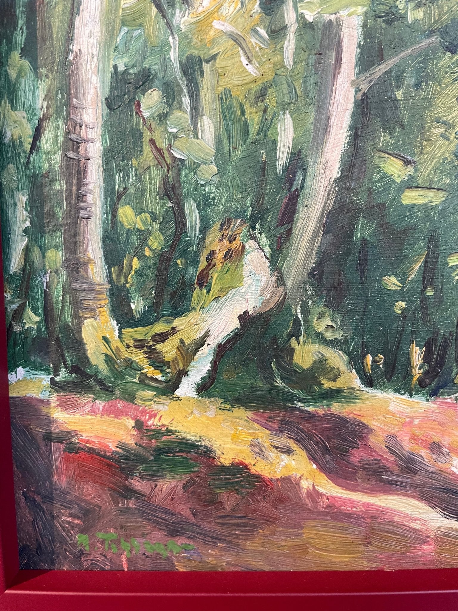 Fachin oil painting Maurice Tisseyre - Natalia Willmott