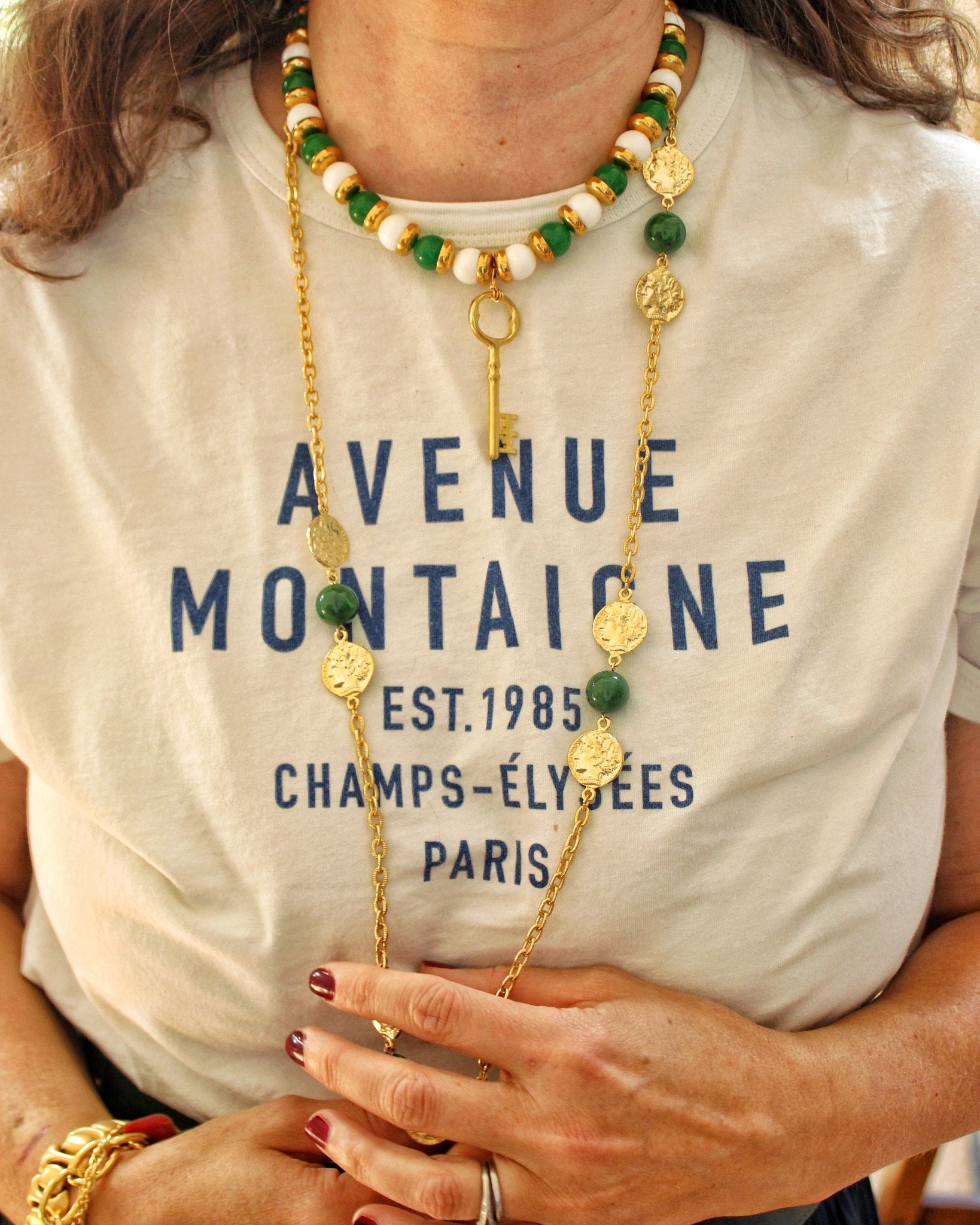 Key vintage necklace - Natalia Willmott