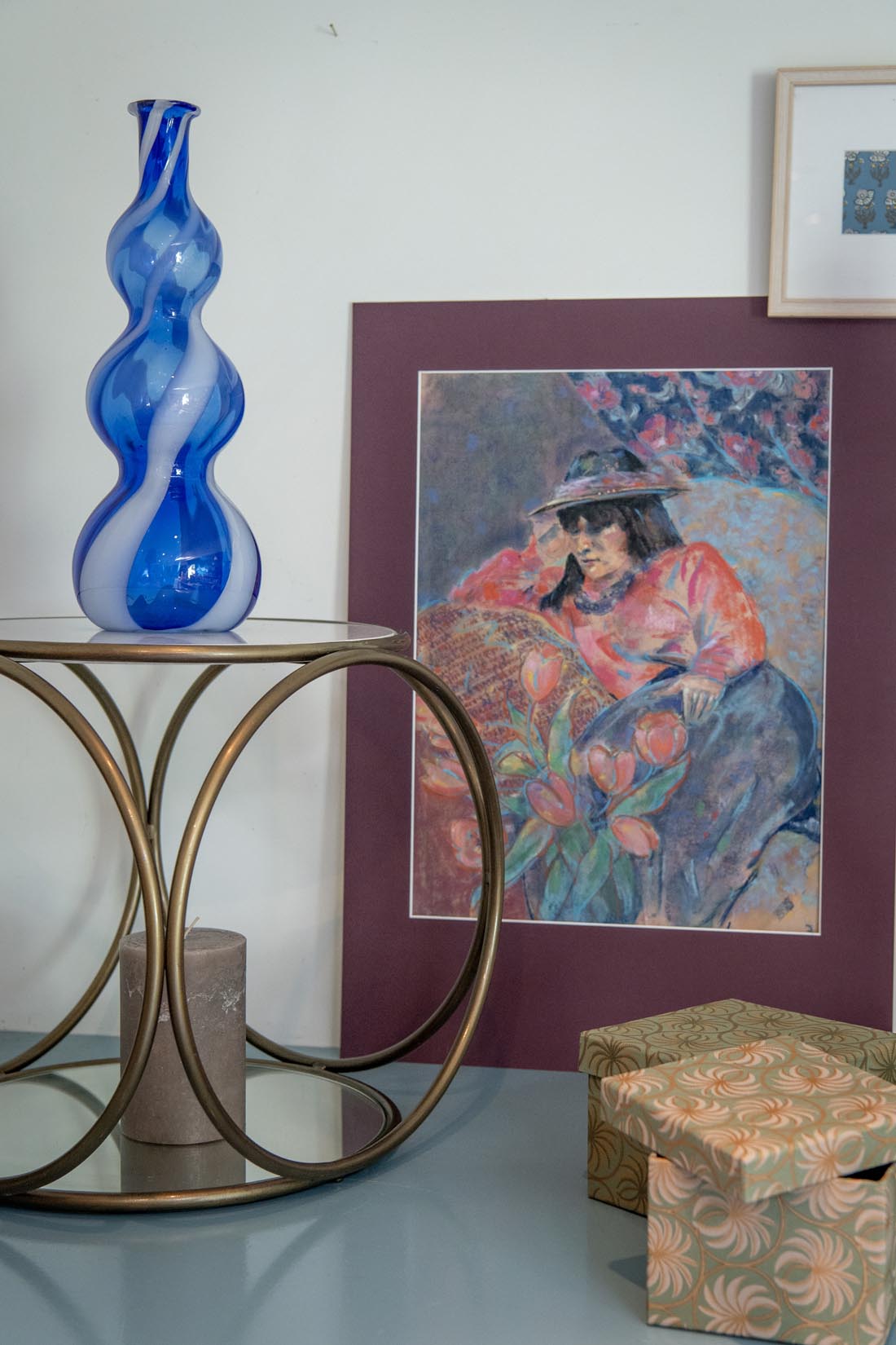Lady with the hat by Marie Hatfield - Natalia Willmott