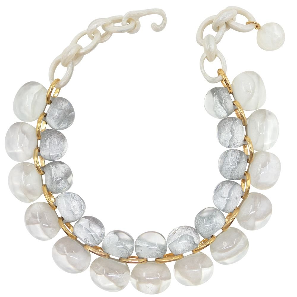 Necklace "Bulles" Andrea Nacre Mother of Pearl - Natalia Willmott