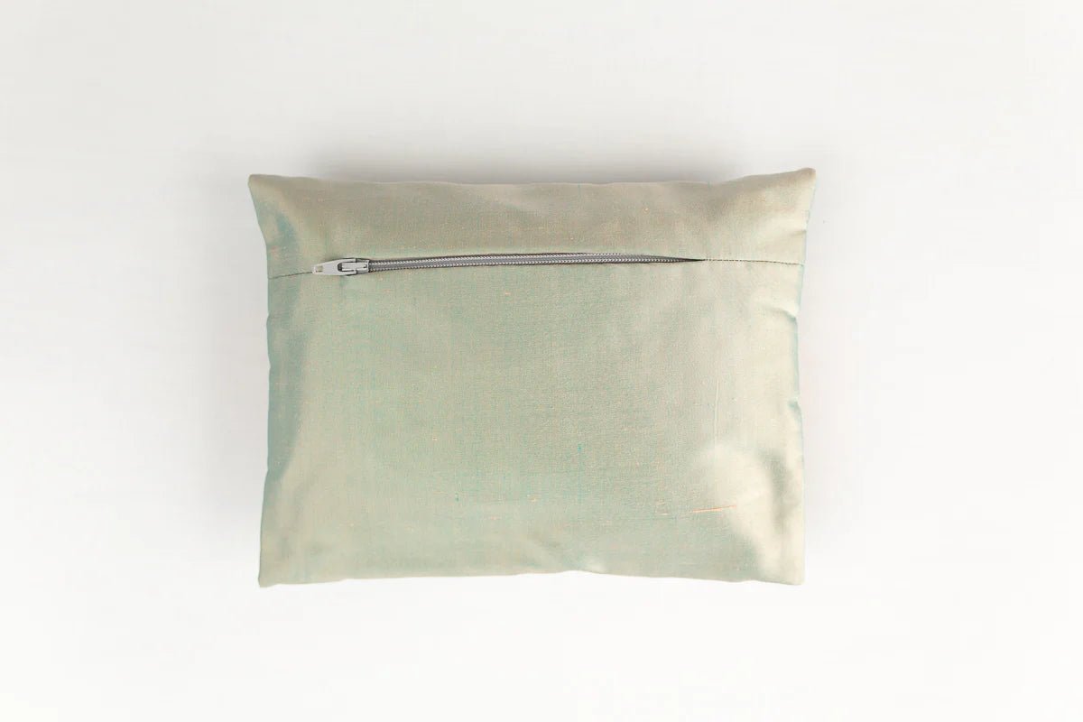 "OISEAUX" STARDUST SILK ENVELOPE CUSHION by My Billet Doux - Natalia Willmott