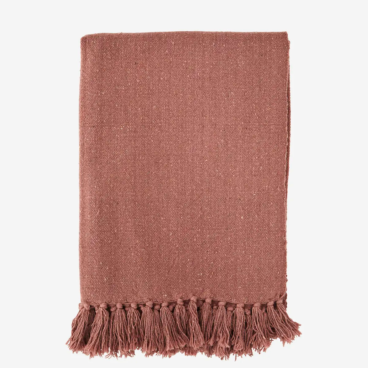 recycled cotton throw dusty rose - Natalia Willmott
