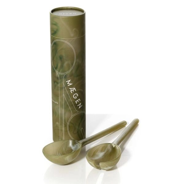 Salad servers olive - Natalia Willmott