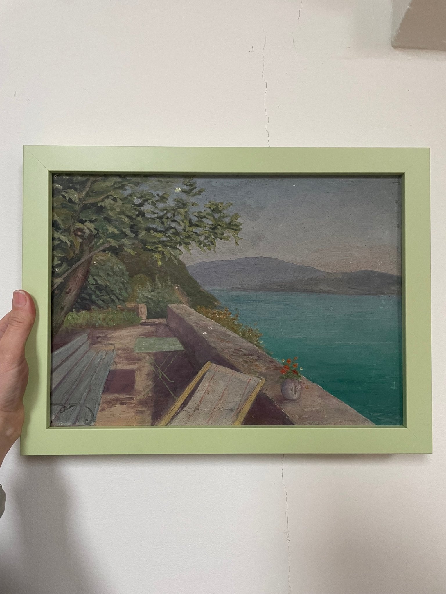 Seaside bench - Natalia Willmott