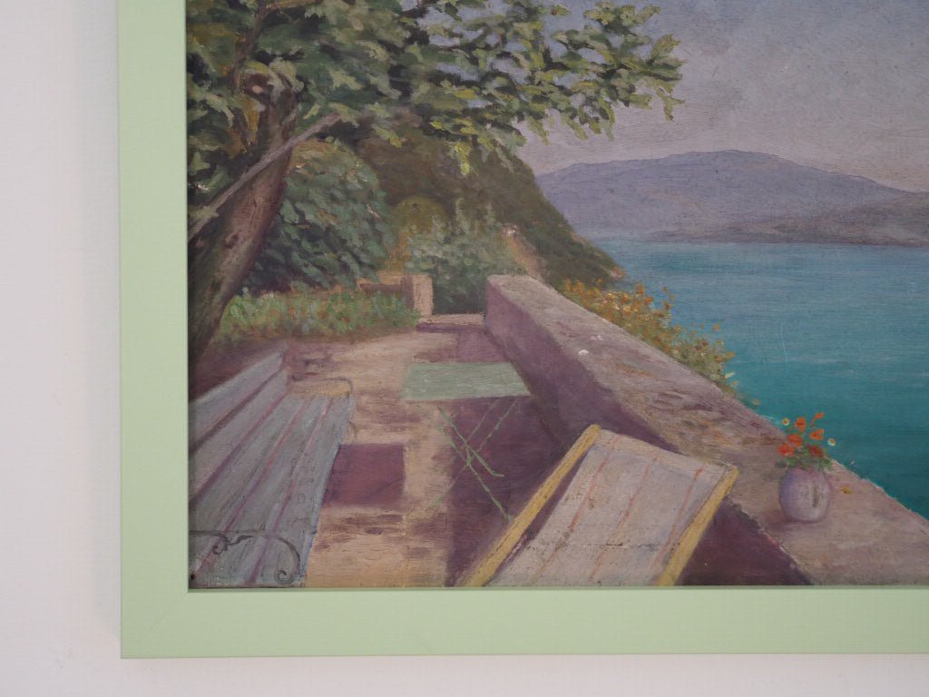 Seaside bench - Natalia Willmott