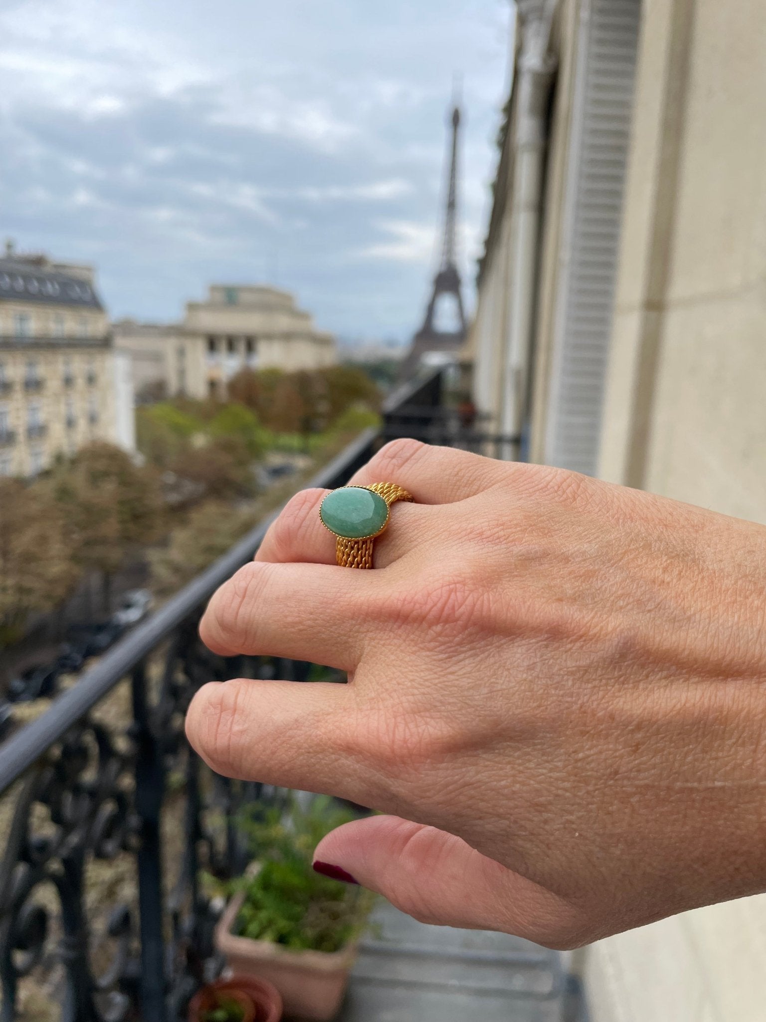 Shanta mesh rings - Natalia Willmott