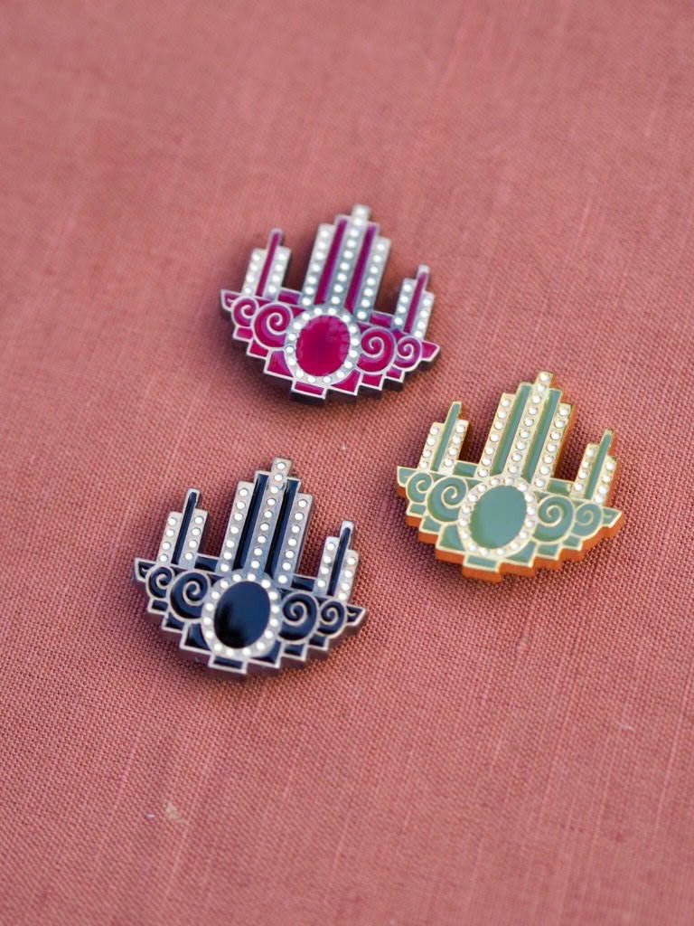 Skyline brooch - Natalia Willmott