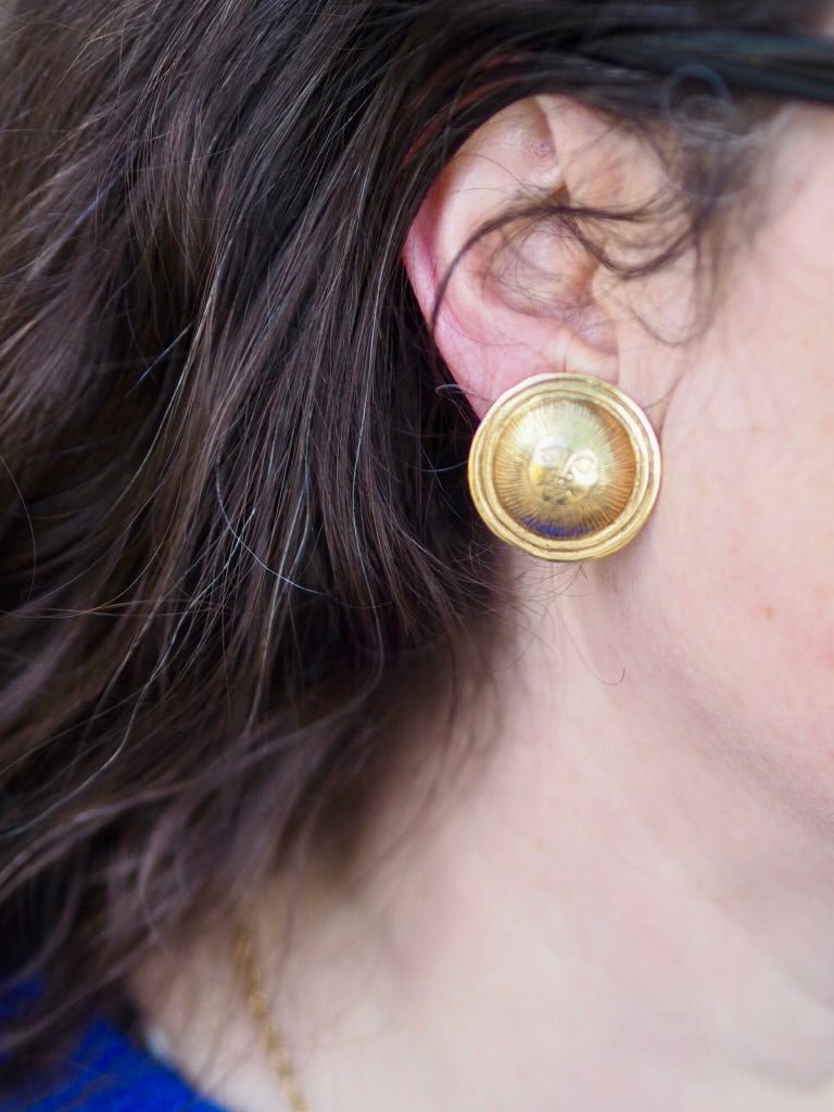 Sun Earrings "soleil" by Elisabeth Riveiro - Natalia Willmott