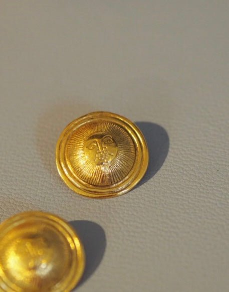 Sun Earrings "soleil" by Elisabeth Riveiro - Natalia Willmott