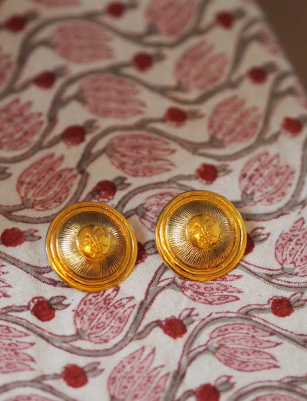 Sun Earrings "soleil" by Elisabeth Riveiro - Natalia Willmott