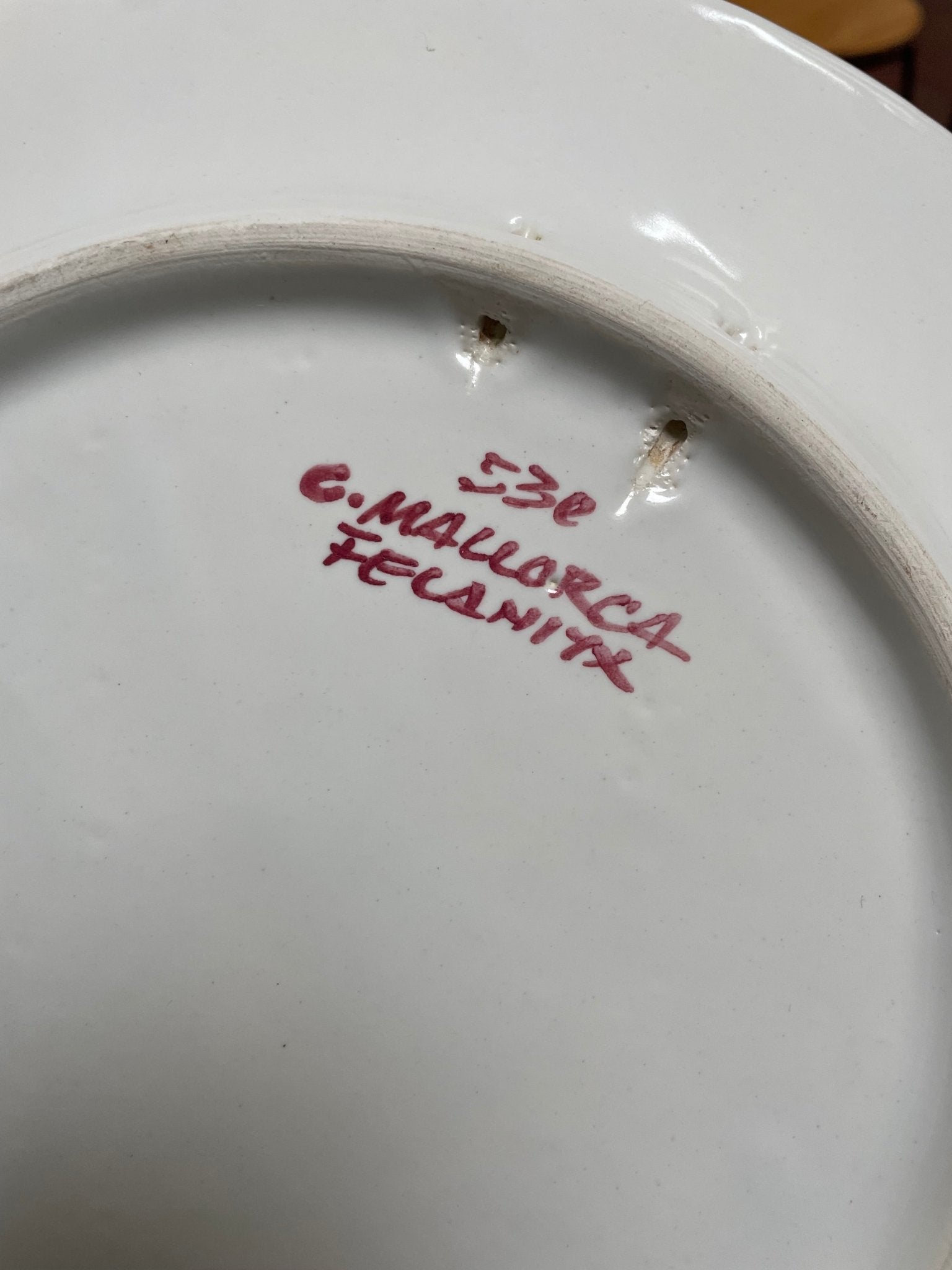 Sun hand painted plate - Natalia Willmott