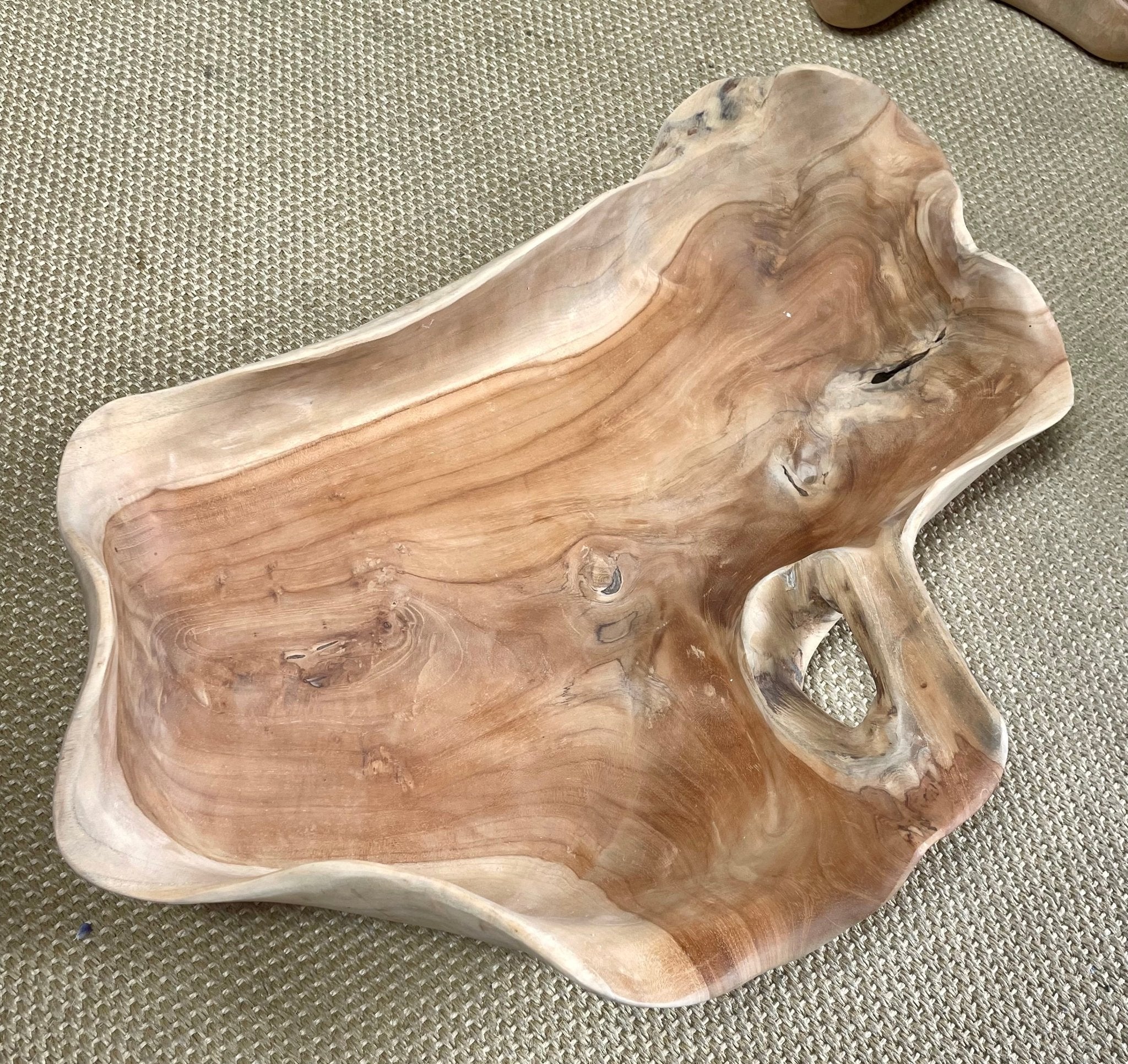 Teakroot irregular shaped bowl - Natalia Willmott