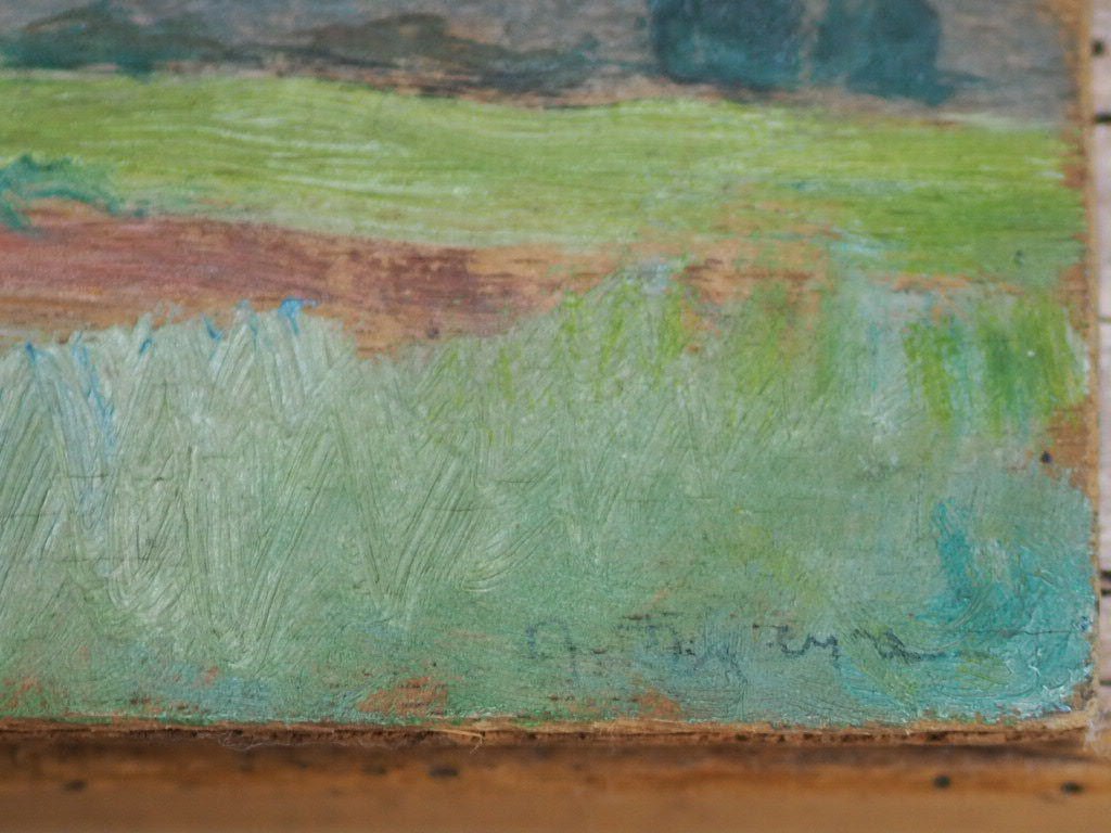 Viarmes oil painting Maurice Tisseyre - Natalia Willmott
