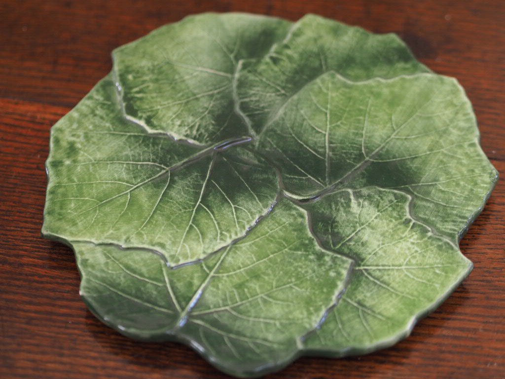 Vietri Foglia Fresca Italian Serving Platter - Natalia Willmott