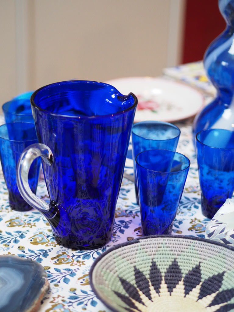Vintage blue jug set - Natalia Willmott