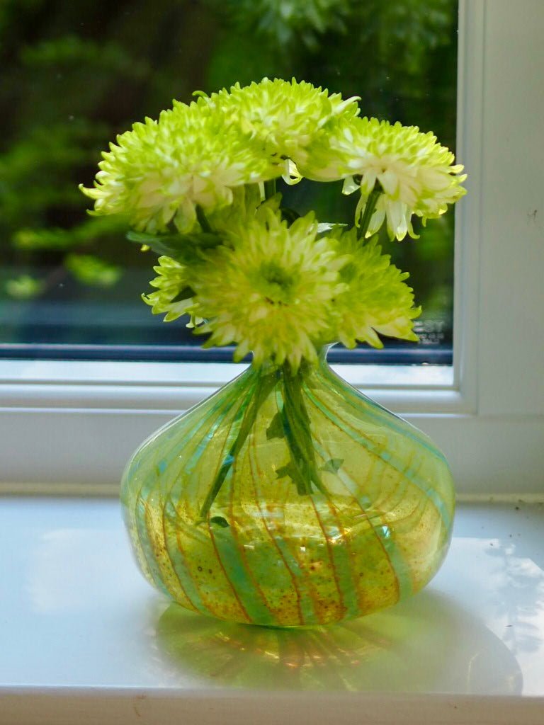 vintage bulbouse vase "Mdina" - Natalia Willmott