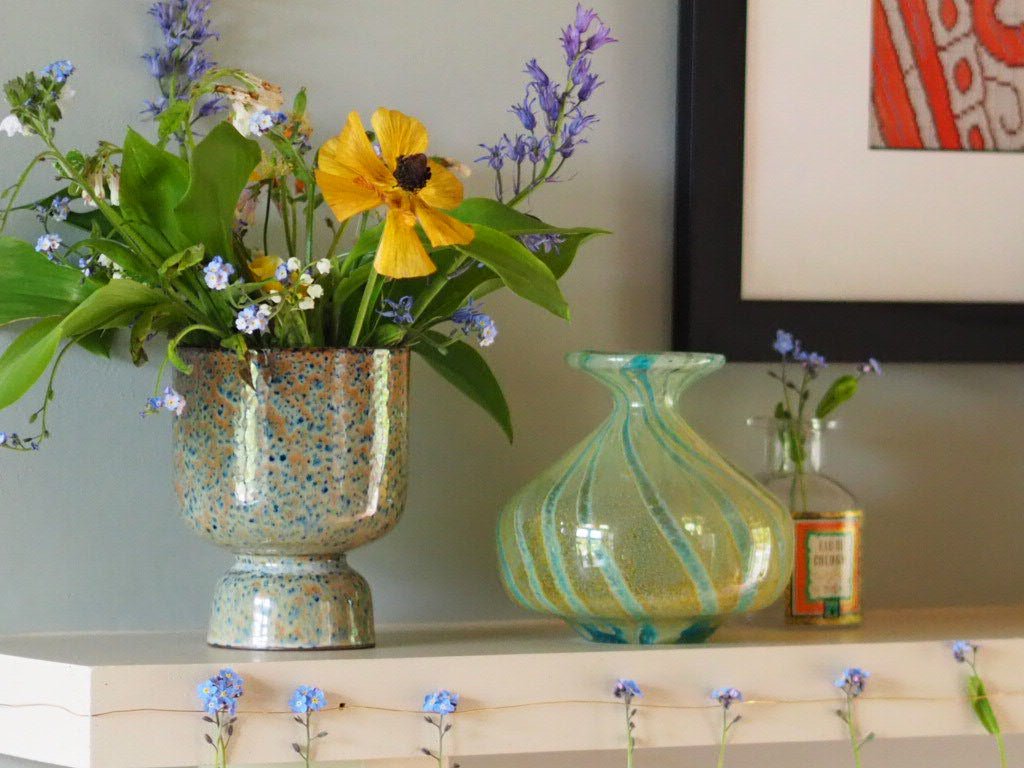 Vintage bulbouse vase "Mdina" - Natalia Willmott