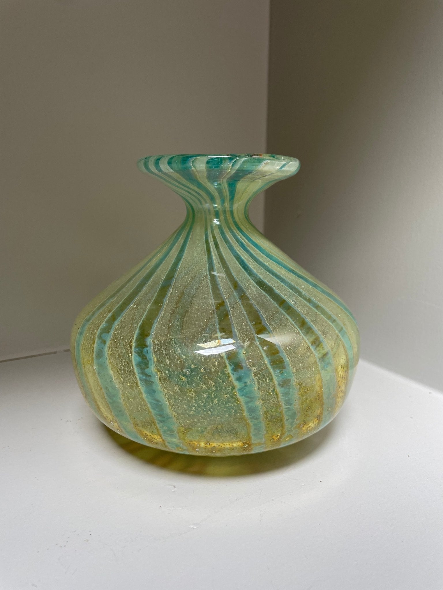 vintage bulbouse vase "Mdina" - Natalia Willmott