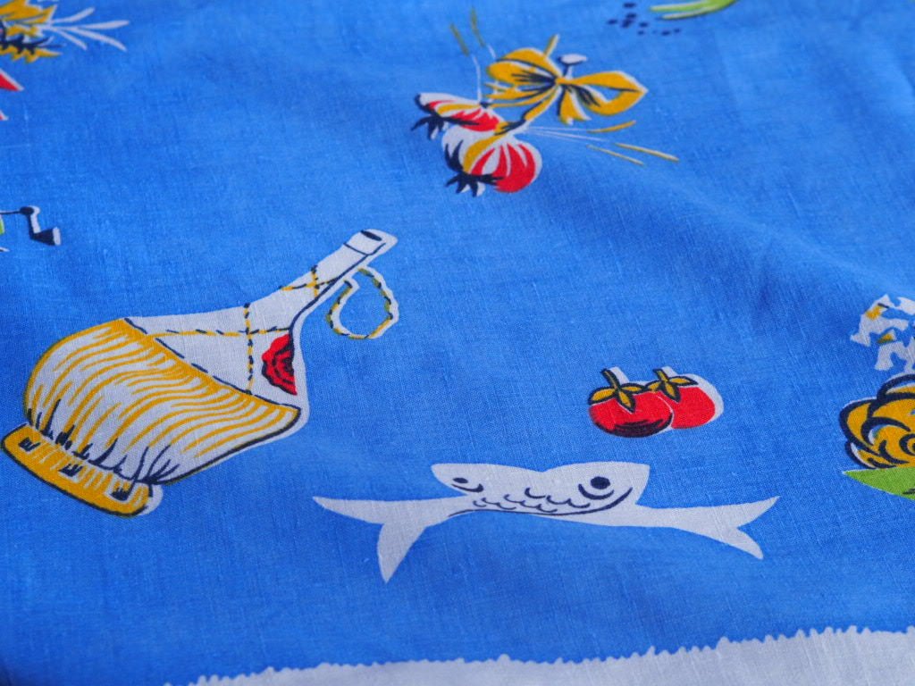 Vintage fifties tablecloth - Natalia Willmott