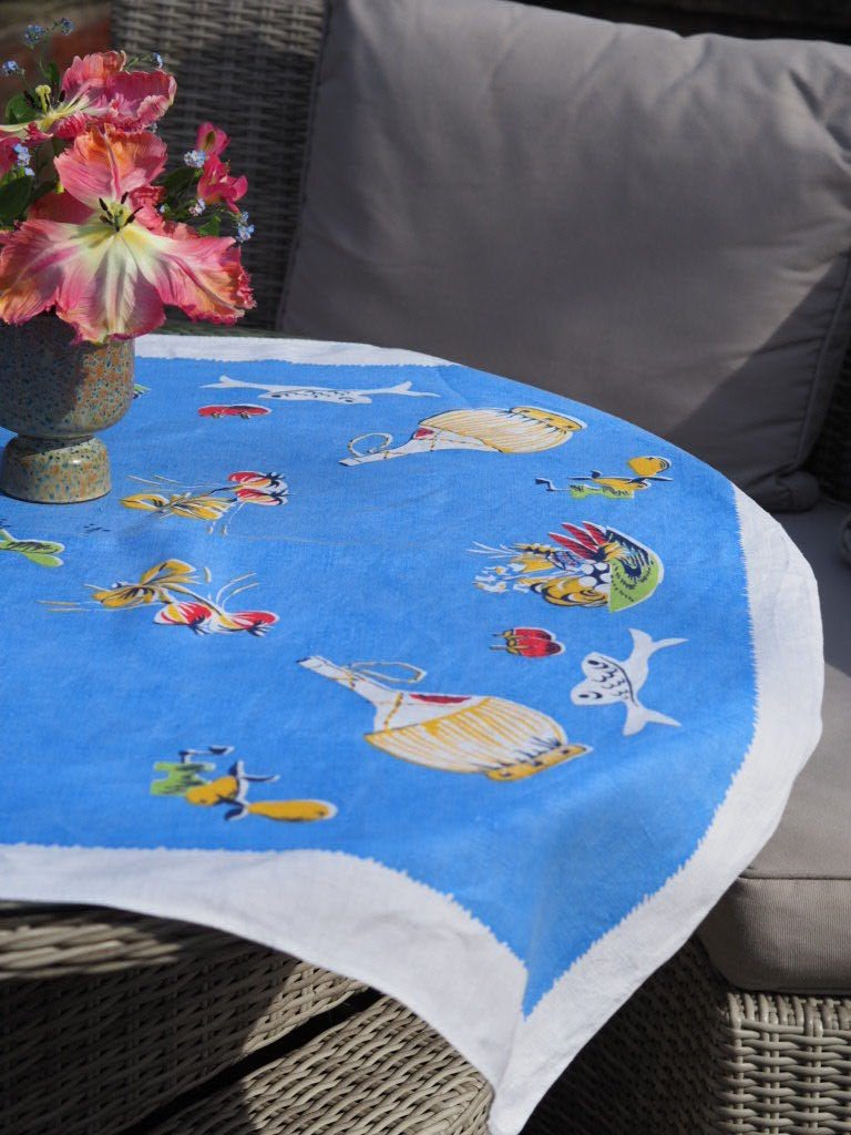 Vintage fifties tablecloth - Natalia Willmott
