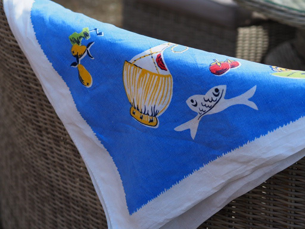 Vintage fifties tablecloth - Natalia Willmott