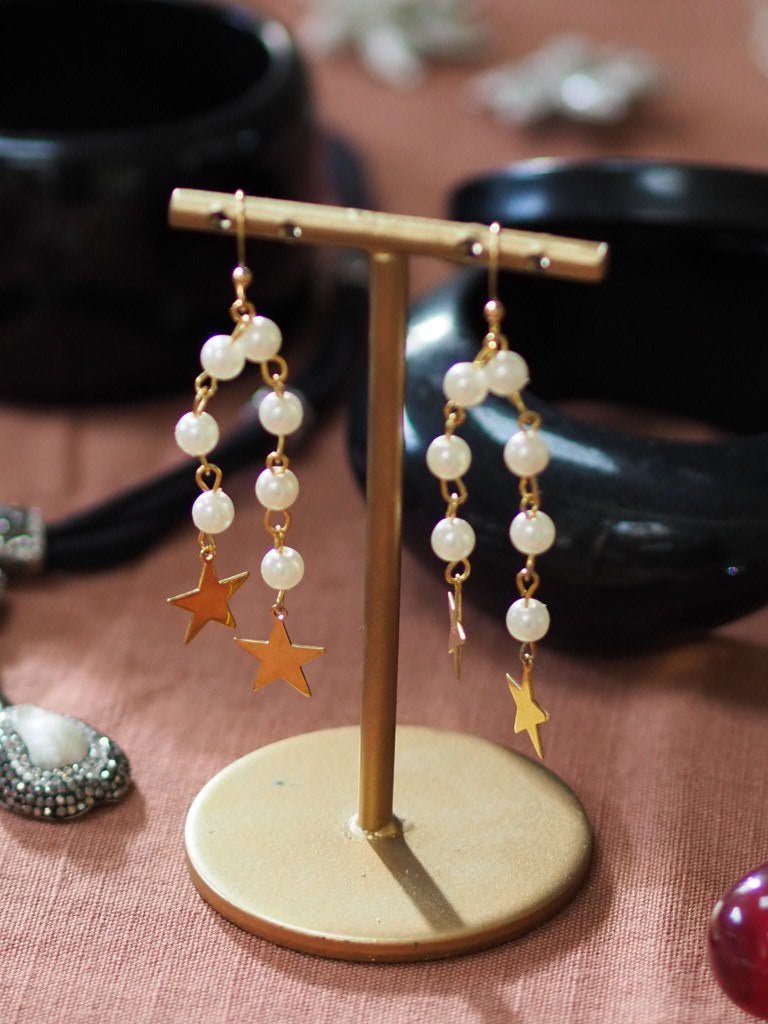 Vintage Pendant star earrings - Natalia Willmott