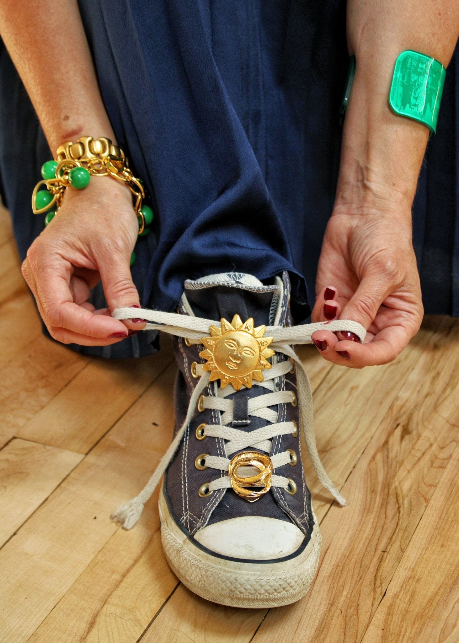 Vintage sun brooch - Natalia Willmott