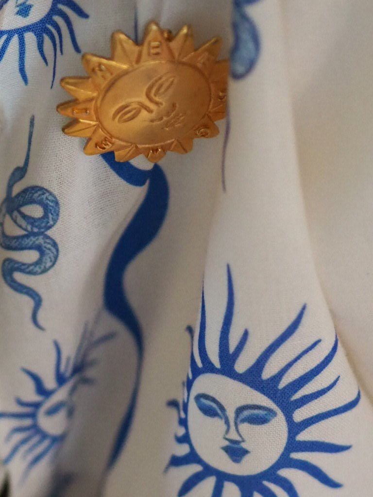 Vintage sun brooch - Natalia Willmott