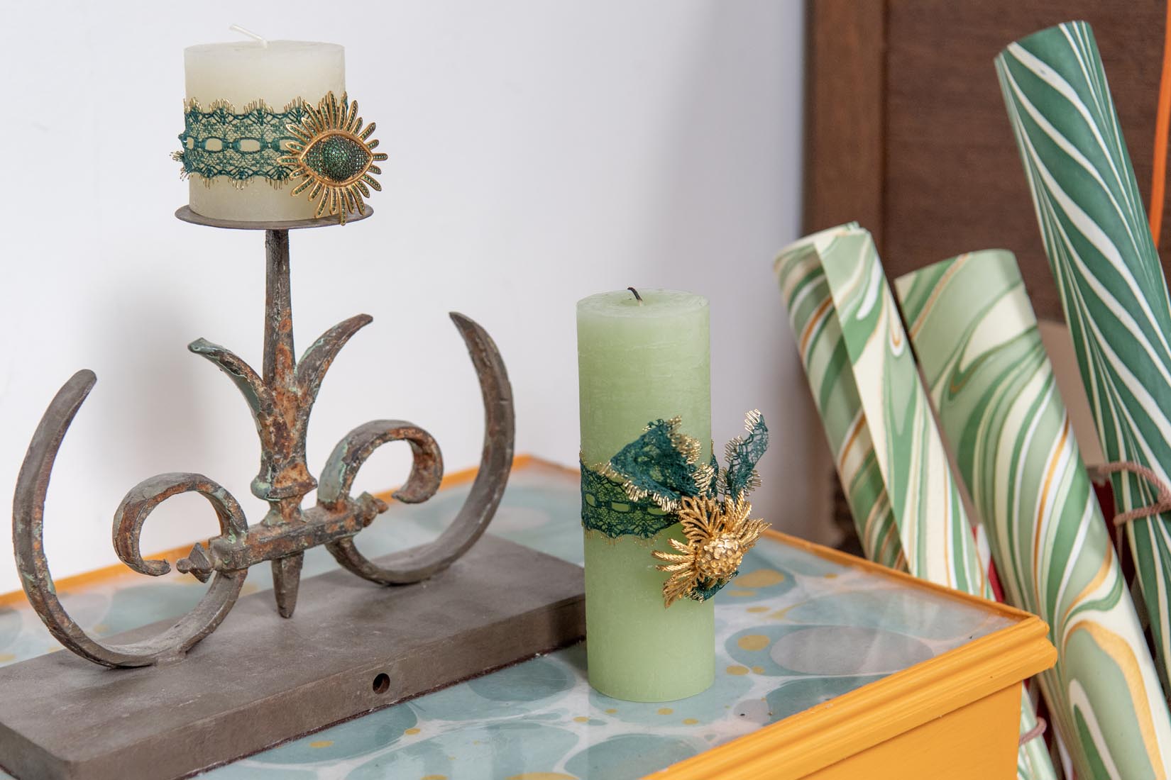 Zirconia brooch - Natalia Willmott