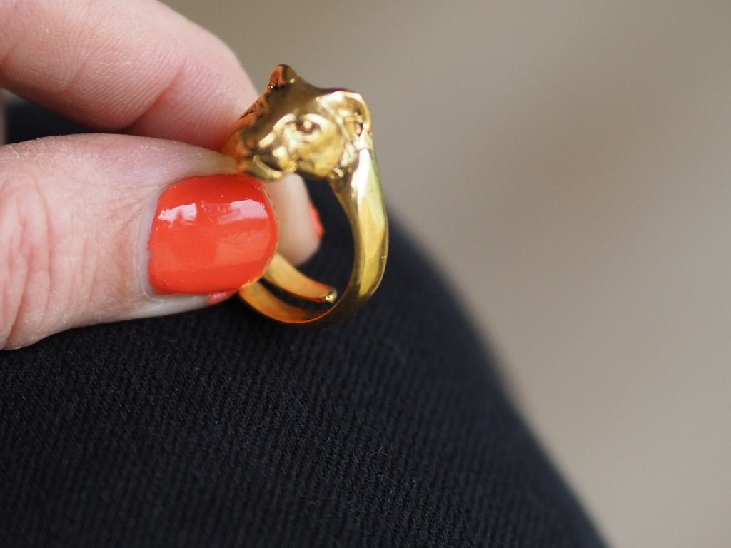 Adjustable Ring "Lionne" by Elisabeth Riveiro - Natalia Willmott