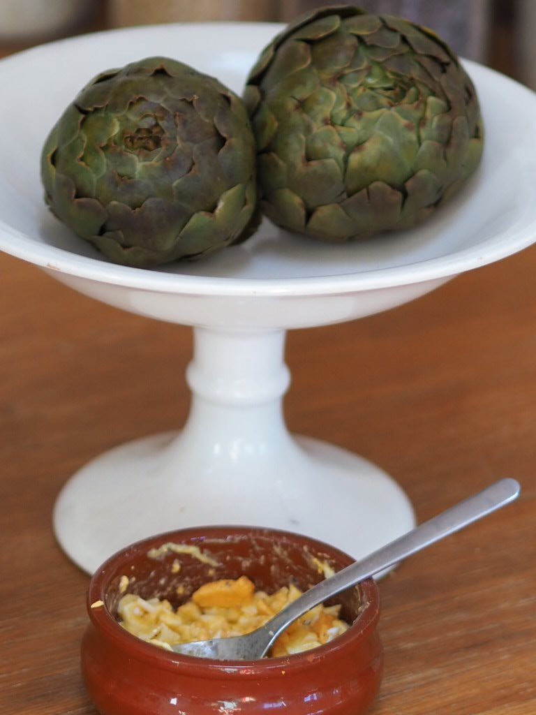 Antique ironstone footed bowl or compotier - Natalia Willmott