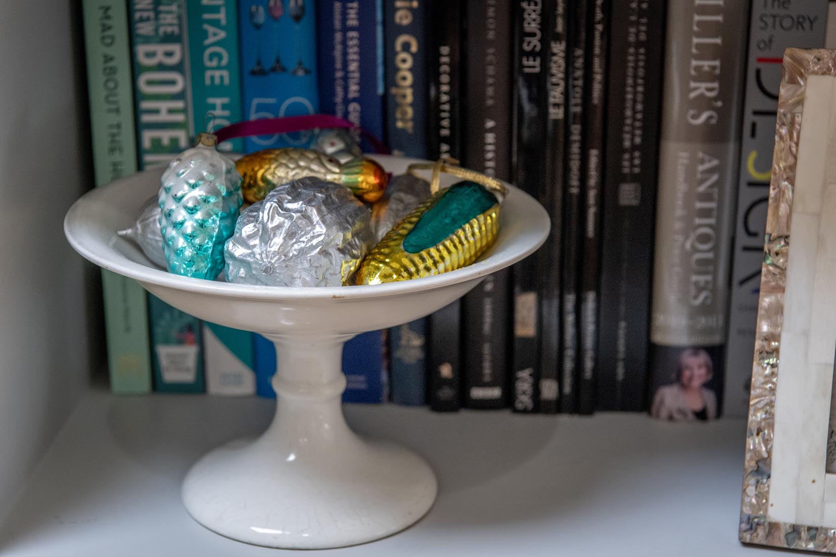 Antique ironstone footed bowl or compotier - Natalia Willmott