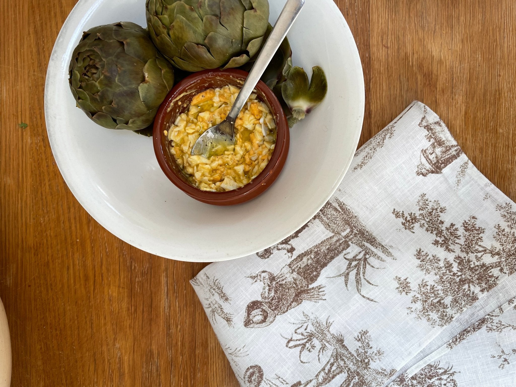 Antique ironstone footed bowl or compotier - Natalia Willmott