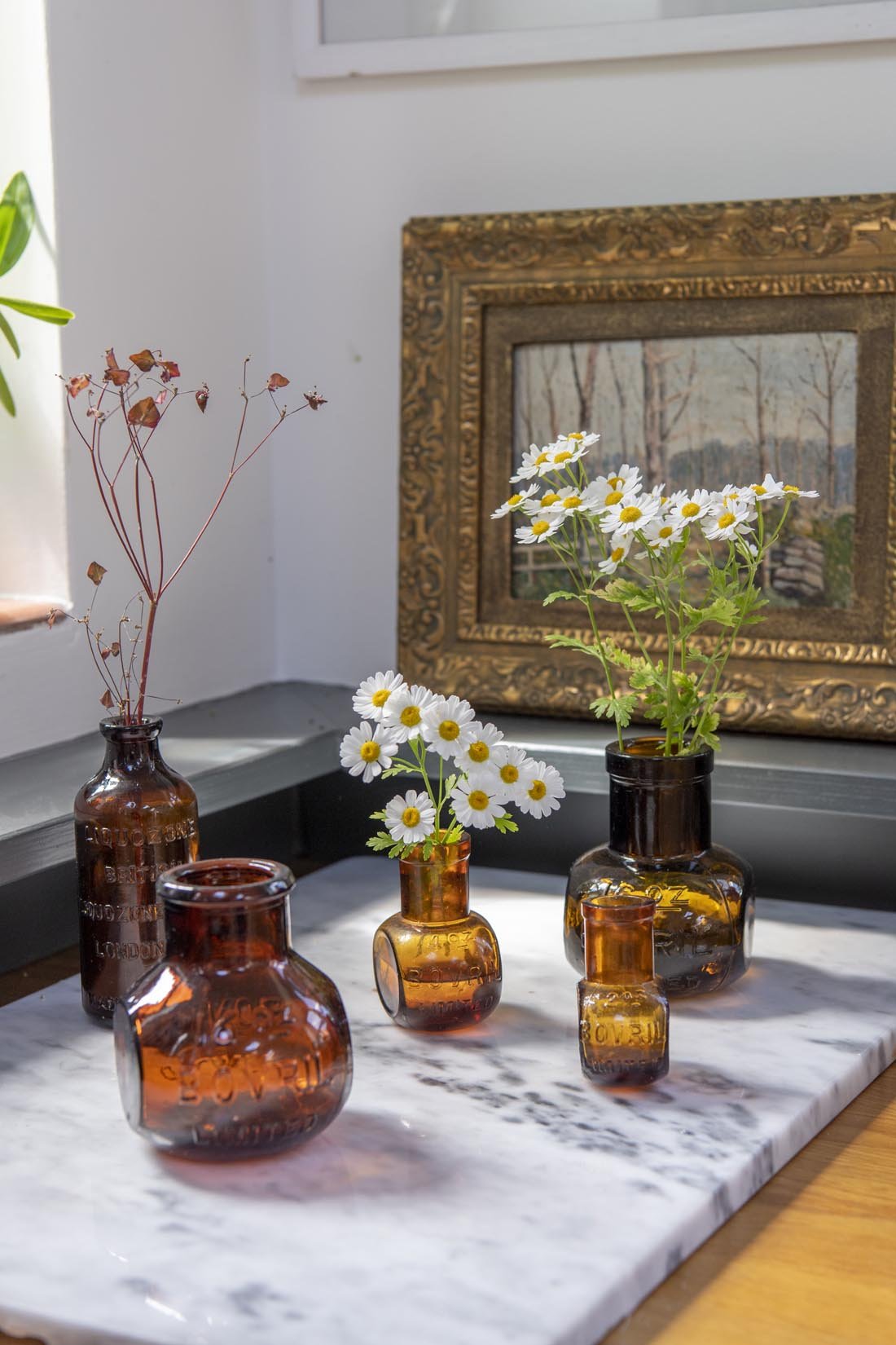 Antique Liquozone Amber Bottle - Natalia Willmott