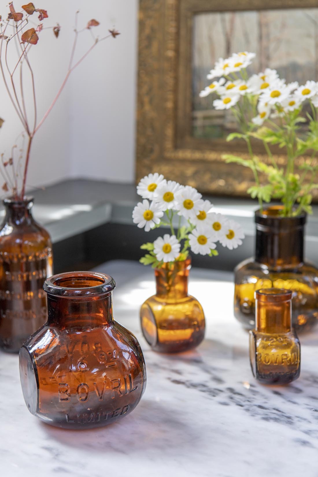 Antique Liquozone Amber Bottle - Natalia Willmott