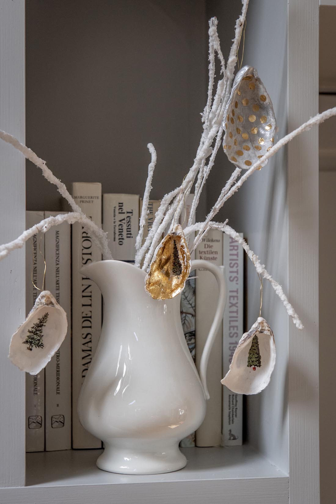 Antique white ironstone Pitcher/Jug by Boch Freres , La Louviere, Belgium. - Natalia Willmott