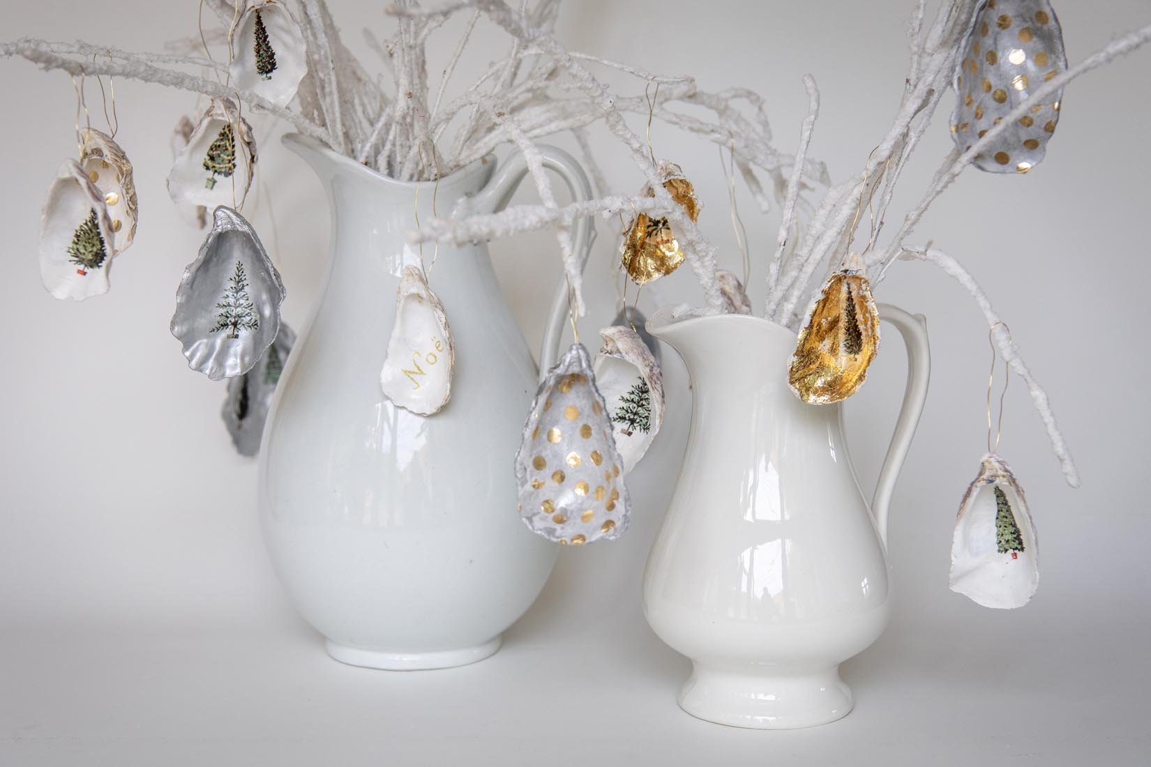 Antique white ironstone Pitcher/Jug by Boch Freres , La Louviere, Belgium. - Natalia Willmott