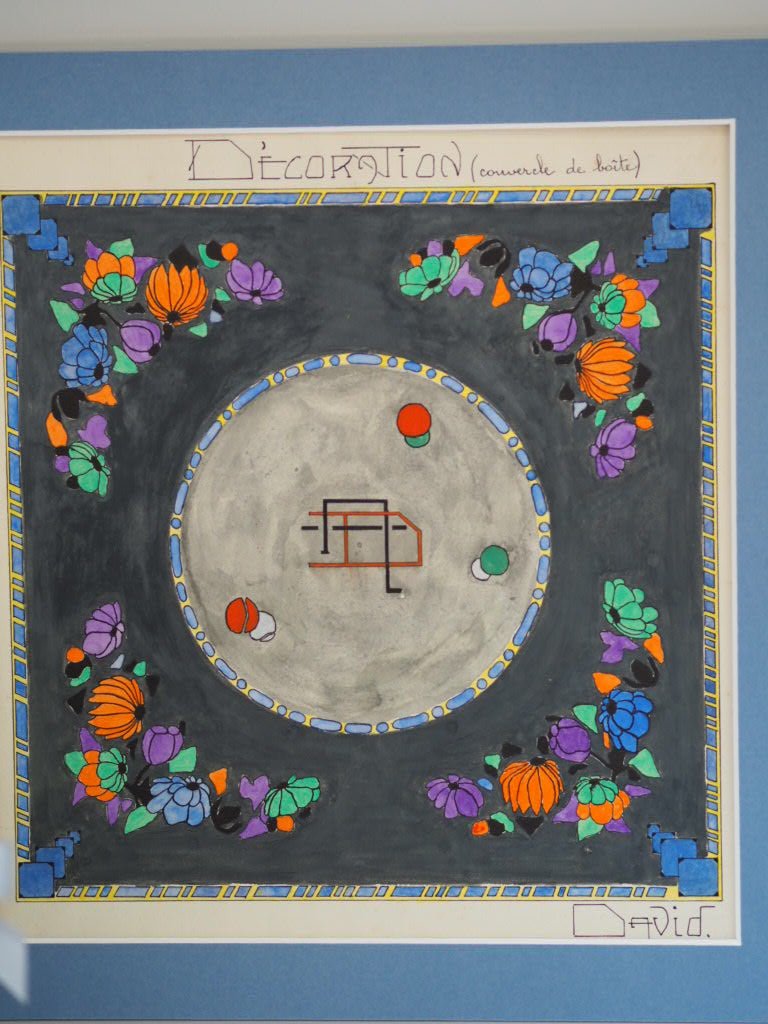 Art Deco design for a box by David - Natalia Willmott