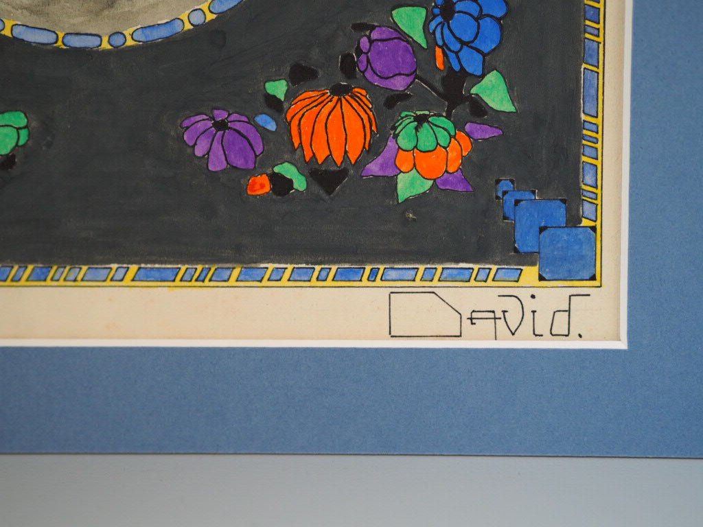 Art Deco design for a box by David - Natalia Willmott