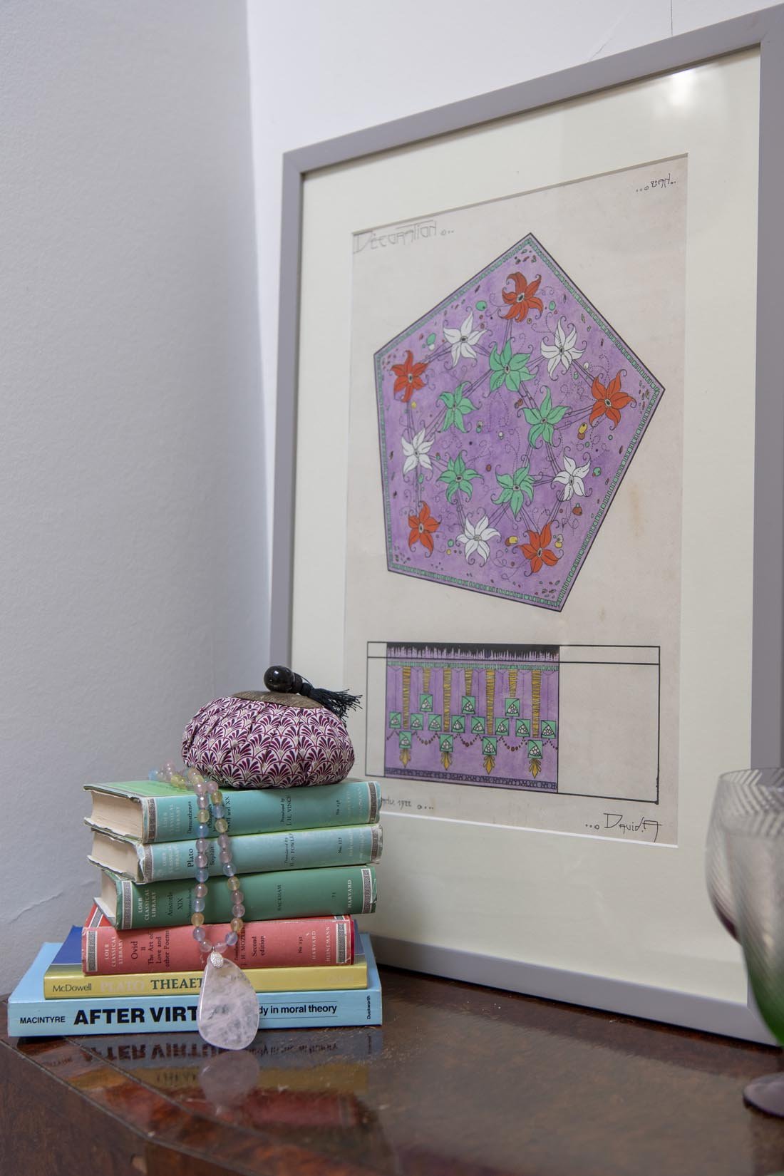 Art Deco design for soft furnishings by David - Natalia Willmott