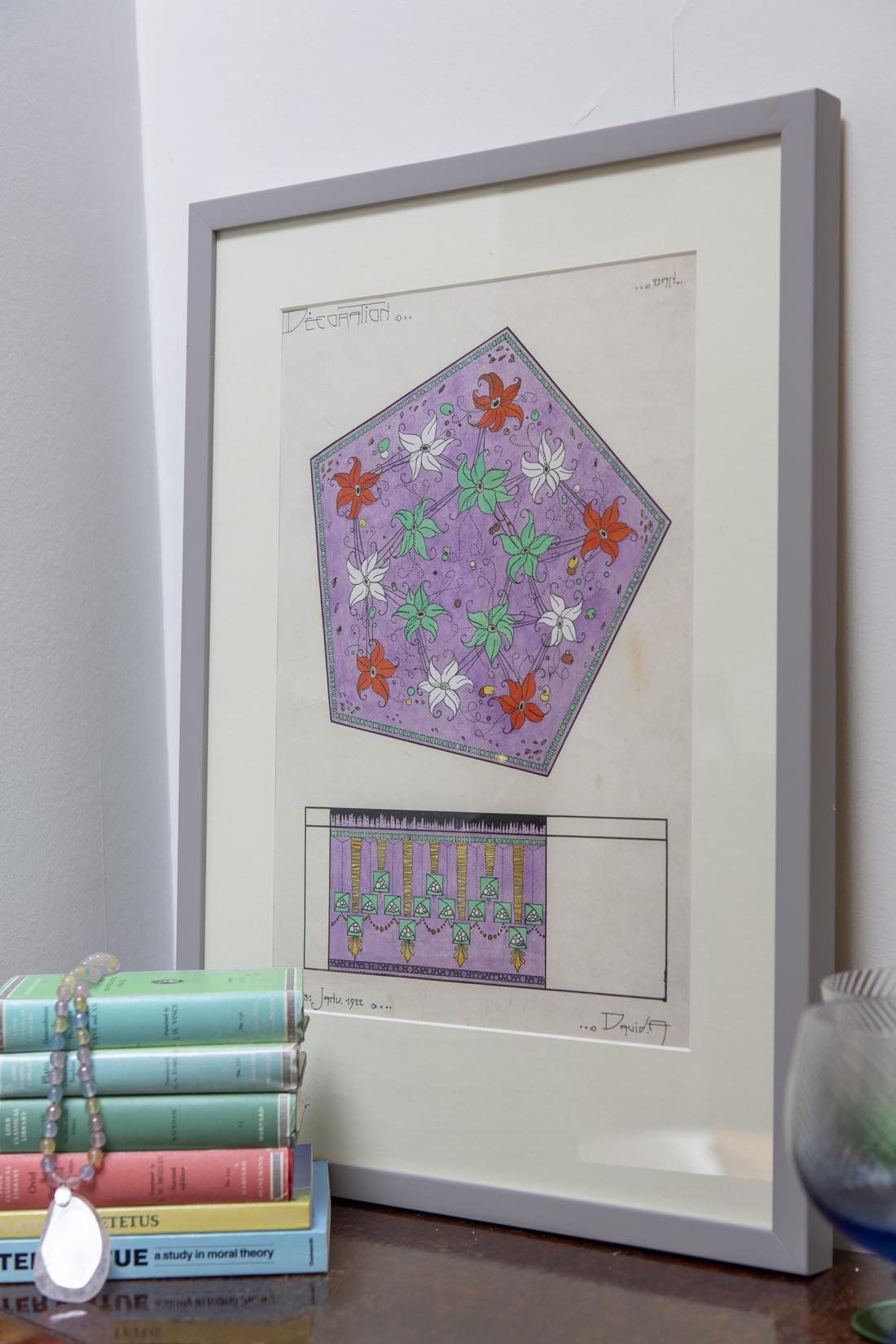 Art Deco design for soft furnishings by David - Natalia Willmott